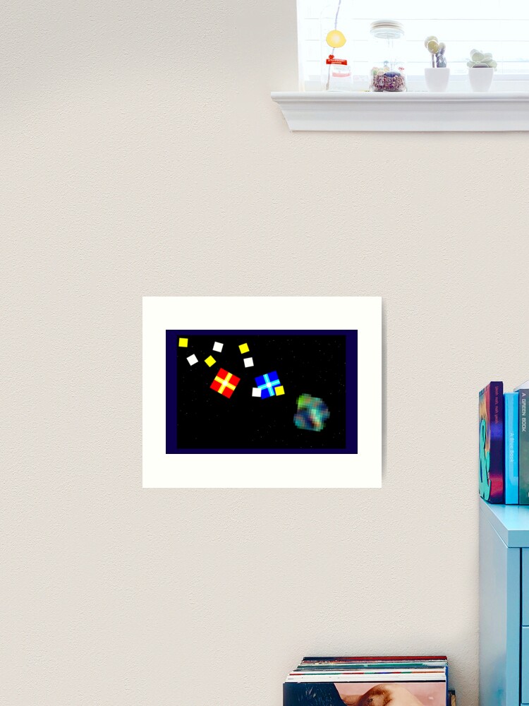 Thumbnail 1 of 3, Art Print, Comet - Colonists of the Spiral Nebula designed and sold by 3DaysMade.