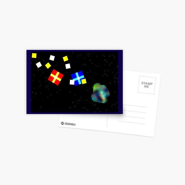 Comet - Colonists of the Spiral Nebula Postcard