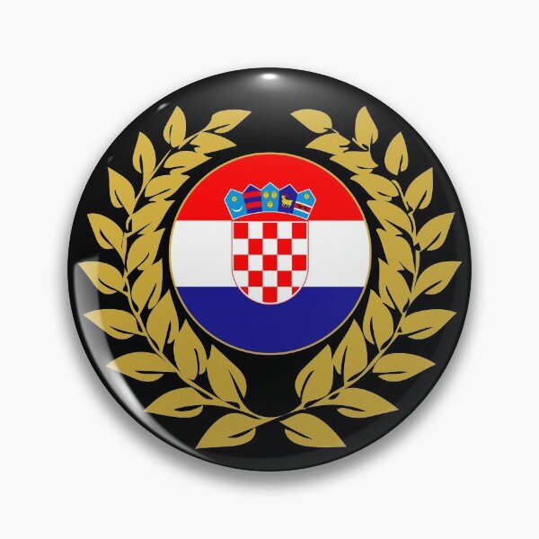 Item preview, Croatia Croatian laurel wreath designed and sold by GeogDesigns.