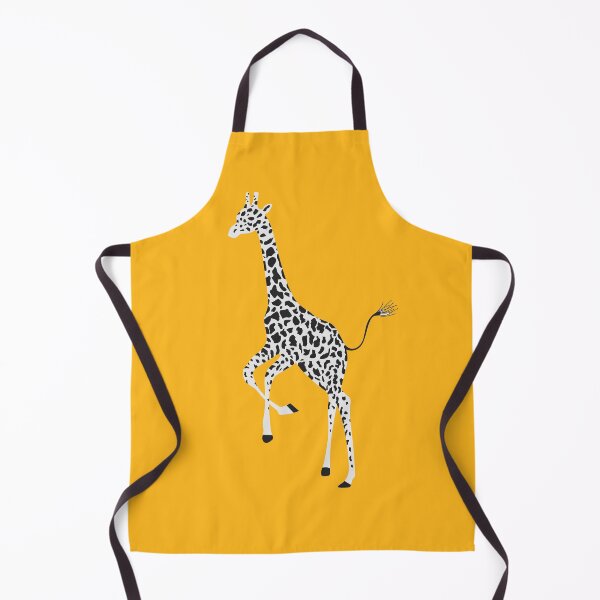 Artikelvorschau, Gelber Hintergrund der Giraffe entworfen und verkauft von Jenmag.