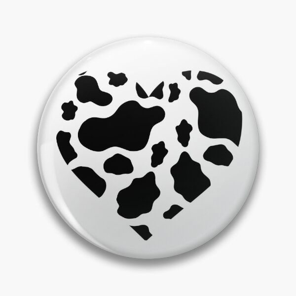 Item preview, Cow Print Heart designed and sold by ohclementine.