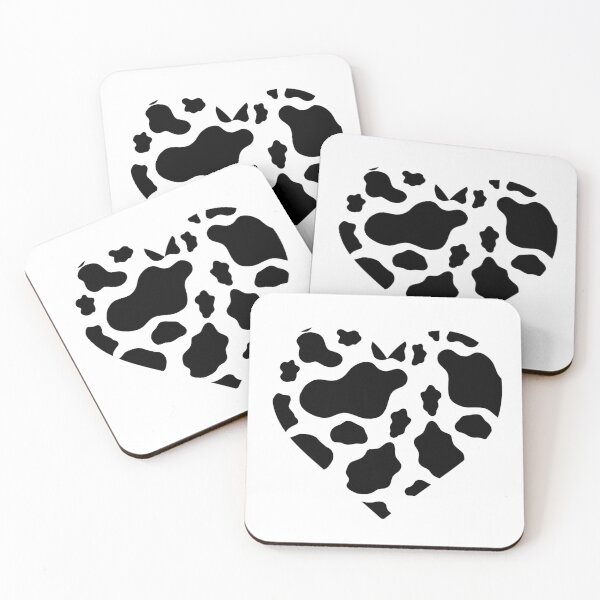 Item preview, Cow Print Heart designed and sold by ohclementine.