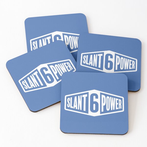 Item preview, Slant 6 Power - White + Blue designed and sold by Justin Ellis.