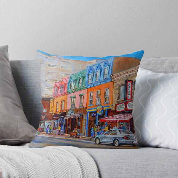 Artikelvorschau, RADFAHREN DER DELI AUF RUE ST.LAURENT MONTREAL BILDER UND SZENEN entworfen und verkauft von Carole  Spandau.