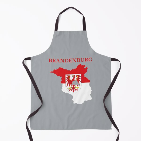Item preview, Brandenburg Map Flag, Germany designed and sold by marosharaf.