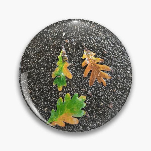 Item preview, Rainy Leaves on Black Terrazzo Background designed and sold by djrunnels.