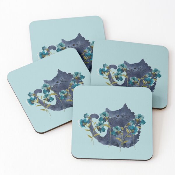 Item preview, Polliwog and Blue Poppies designed and sold by Michelle Garlock.