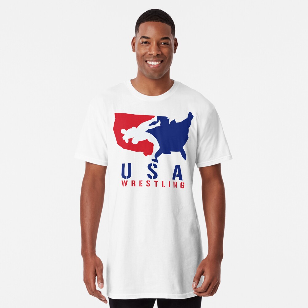 usa wrestling long sleeve shirt