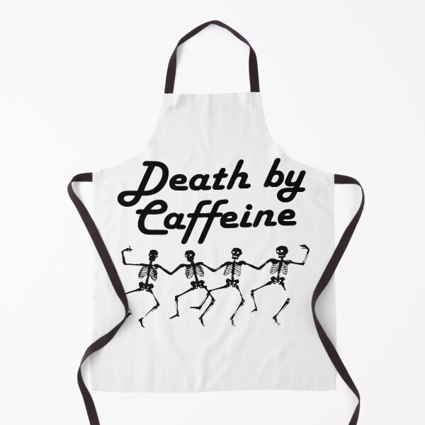 Item preview, Death By Caffeine Skeletons, Gift For Coffee Lovers, Coffee Addicts, Baristas designed and sold by 4AllTimes.