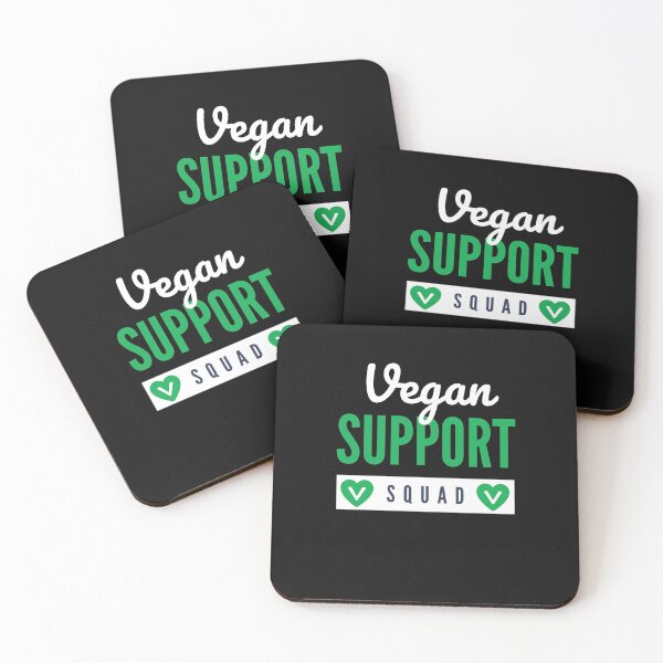 Item preview, Vegan support squad designed and sold by VeganChica.
