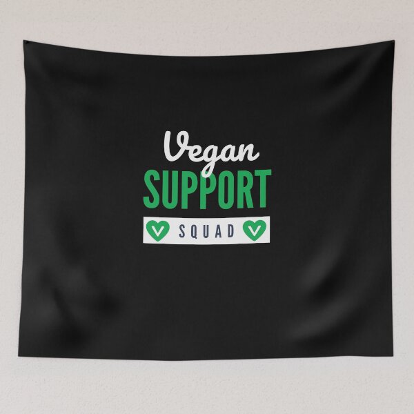 Item preview, Vegan support squad designed and sold by VeganChica.