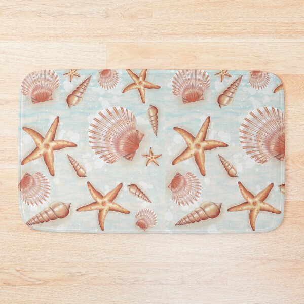 Item preview, Repeating Shell Pattern designed and sold by SophieMulford.