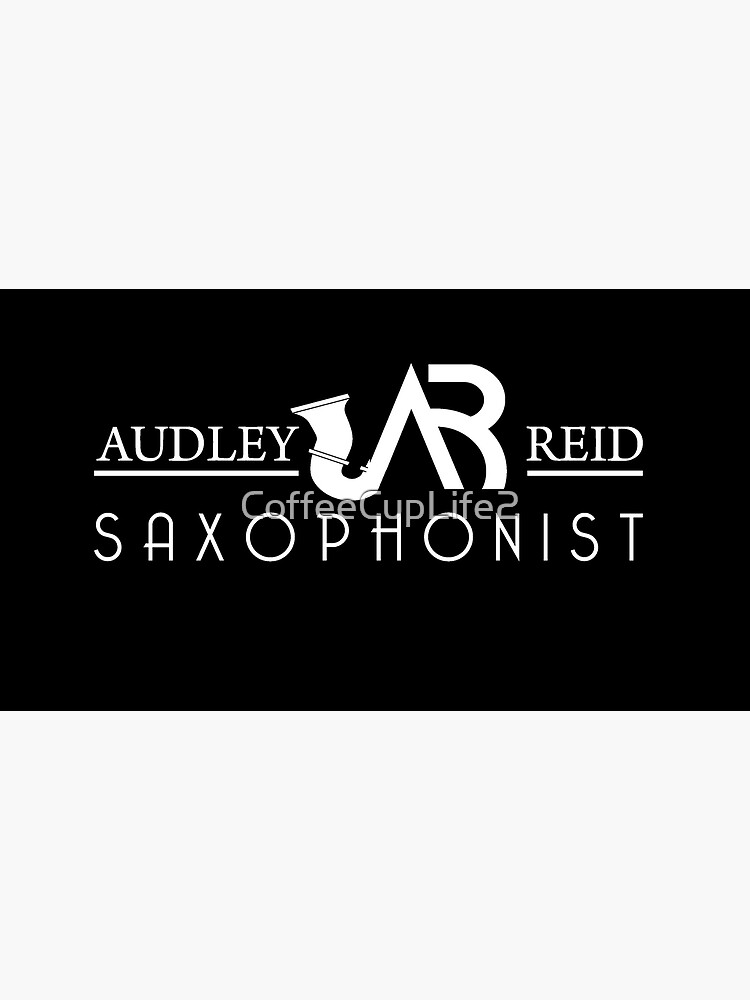 Thumbnail 3 of 3, Poster, Audley Reid Saxophonist: Black Series designed and sold by CoffeeCupLife2.