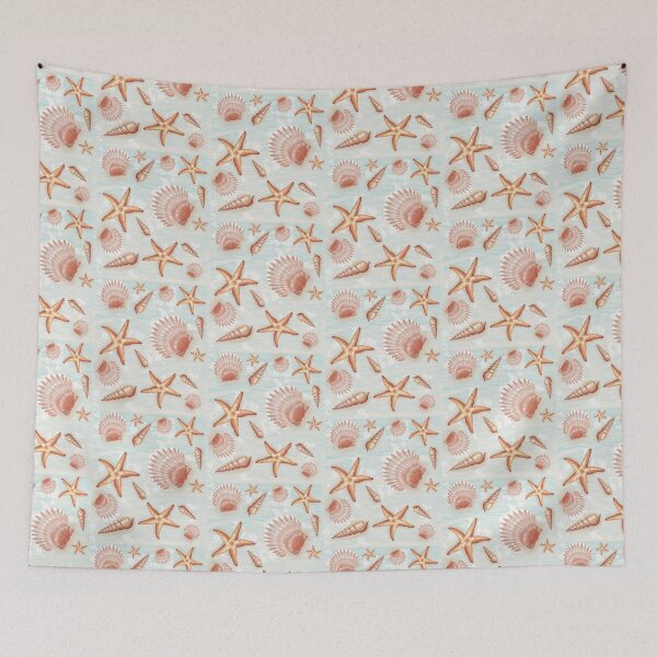 Item preview, Repeating Shell Pattern designed and sold by SophieMulford.