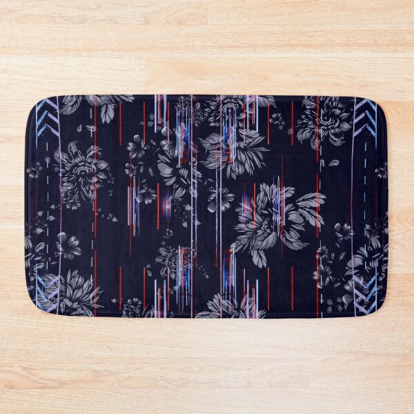 Item preview, flowers with geometric lighting pattern designed and sold by vidyaroul.