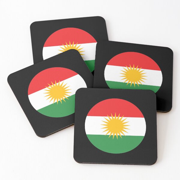 Item preview, Kurdistan Kurdish flag flag designed and sold by GeogDesigns.