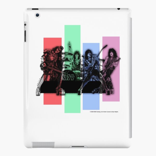 Kiss Band Playing Fan Art | Minimal Vector Style iPad Snap Case