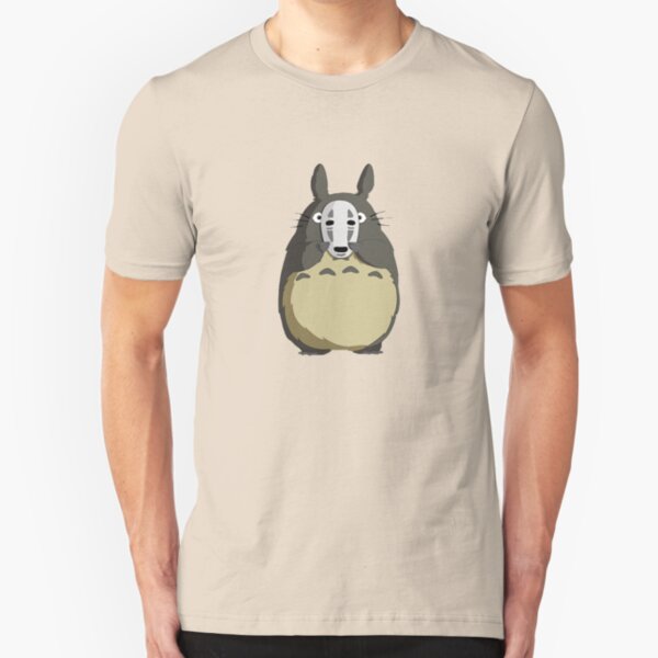 Totoro Mask Slim Fit T-Shirt