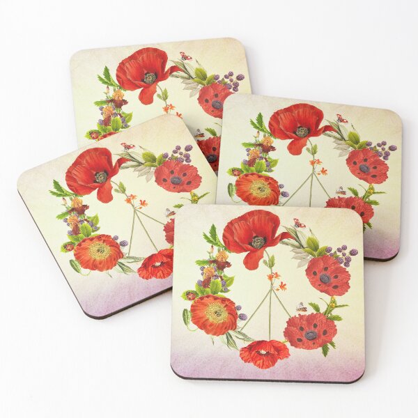 Item preview, Peace Poppies designed and sold by jena dellagrottaglia.