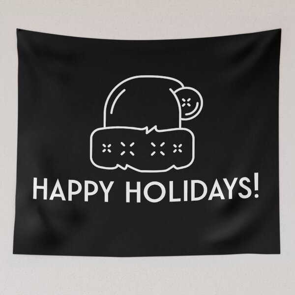 Item preview, Happy holidays designed and sold by firegalaxy.