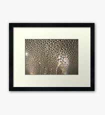 Condensation Framed Print