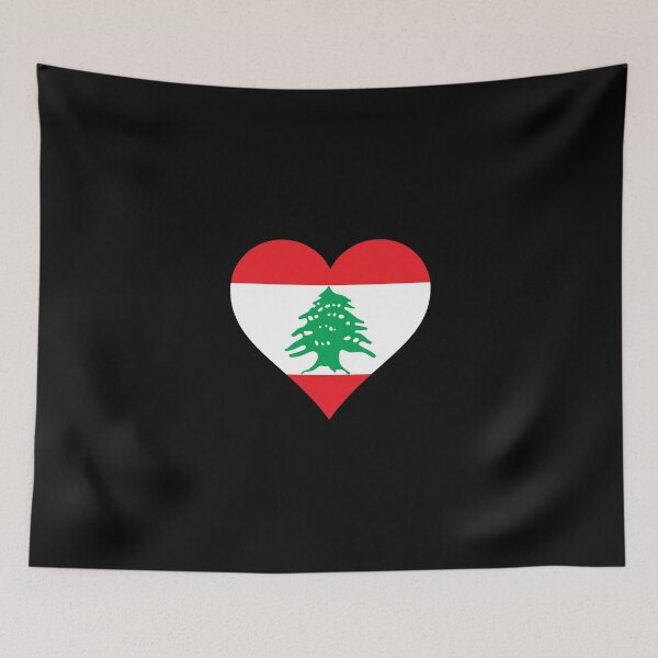 Item preview, Lebanon Lebanese ensign flag designed and sold by GeogDesigns.