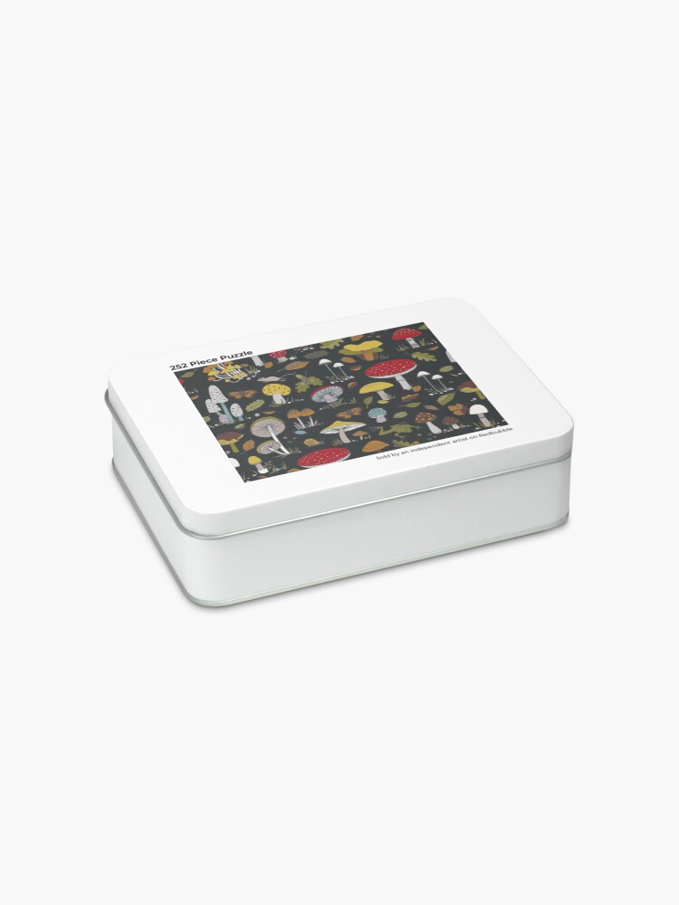 Alternate view of Forest Floor - fun fungus pattern by Cecca Designs Jigsaw Puzzle