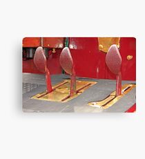 Pedals Canvas Print