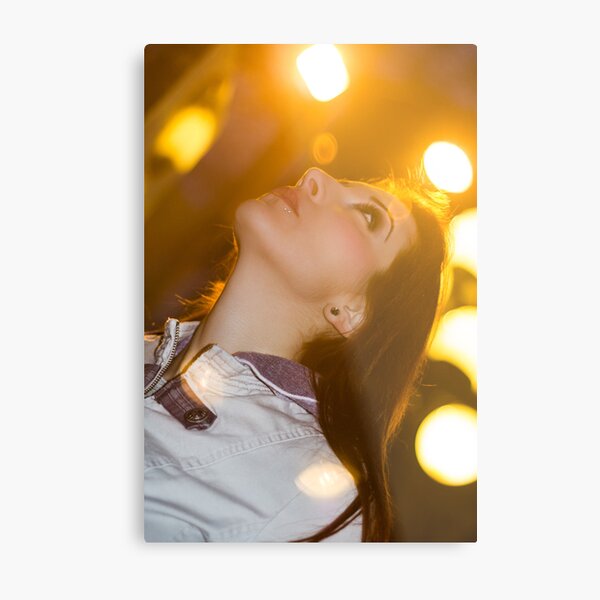 Damara Moon (in the city) Metal Print