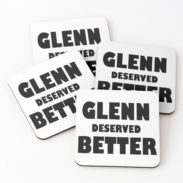 Item preview, Glenn Deserved Better, The Walking Dead designed and sold by SHAMTEES.