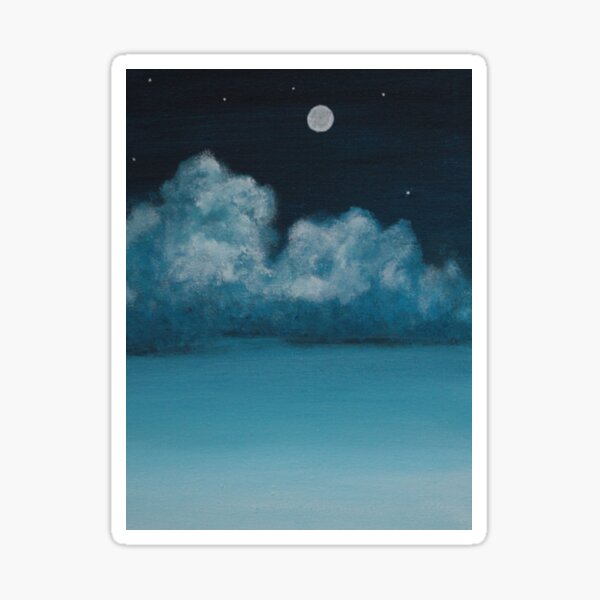Night sky Sticker