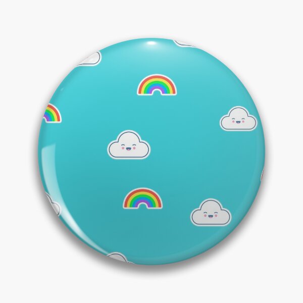 Item preview, Clouds and rainbows blue sky design designed and sold by TrendingMerch20.