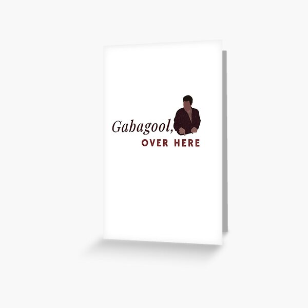 Gabagool Greeting Cards | Redbubble