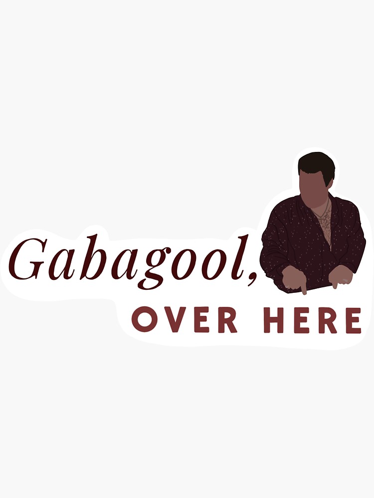 "The Sopranos Gabagool" Sticker for Sale by crenneke Redbubble