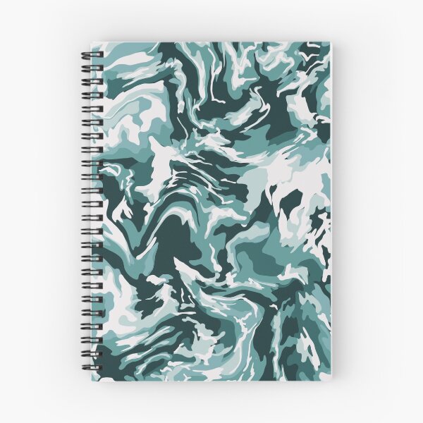 Item preview, Teal Ocean Waves Trendy Popular Pattern Aesthetic Summer VSCO Girl designed and sold by sherylwylie.