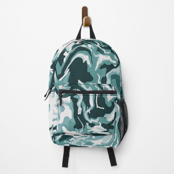 Item preview, Teal Ocean Waves Trendy Popular Pattern Aesthetic Summer VSCO Girl designed and sold by sherylwylie.