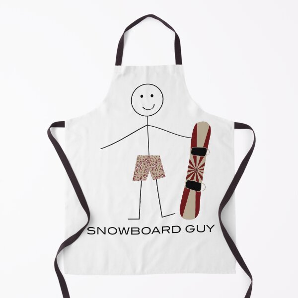 Item preview, Funny Mens Snowboard Guy designed and sold by whyitsme.