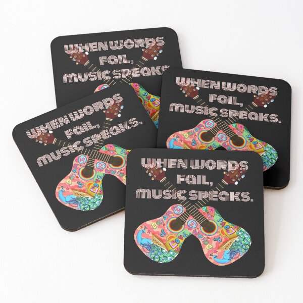 Item preview, when words fail, music speaks designed and sold by doctors-apparel.