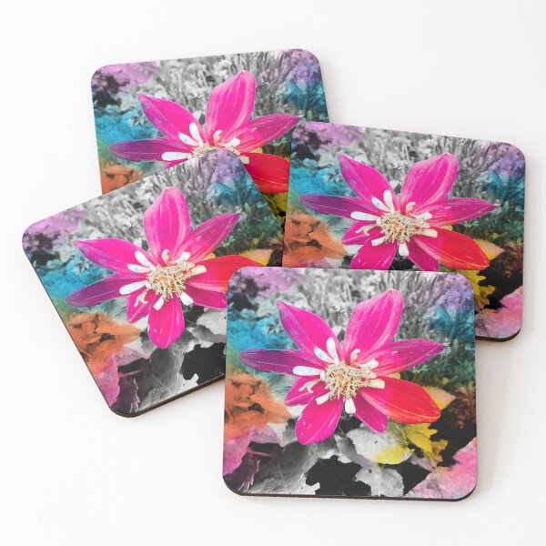 Item preview, Rainbow Passion Burst Flower designed and sold by CrystalsArtPaws.