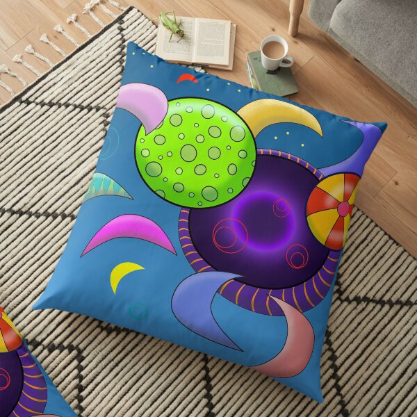 A Hole in the Universe Floor Pillow