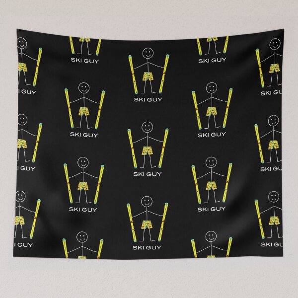 Item preview, Funny Mens Ski Guy designed and sold by whyitsme.