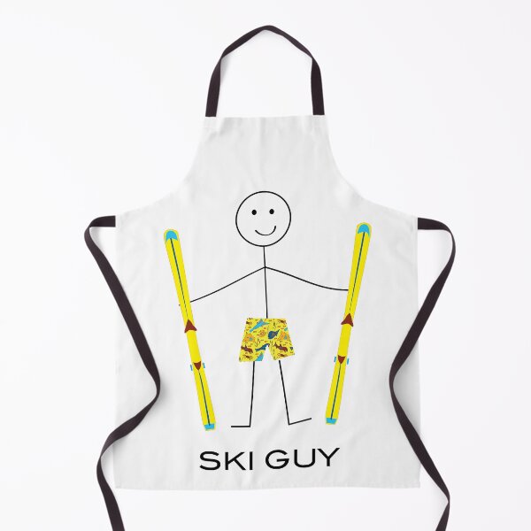 Item preview, Funny Mens Ski Guy designed and sold by whyitsme.