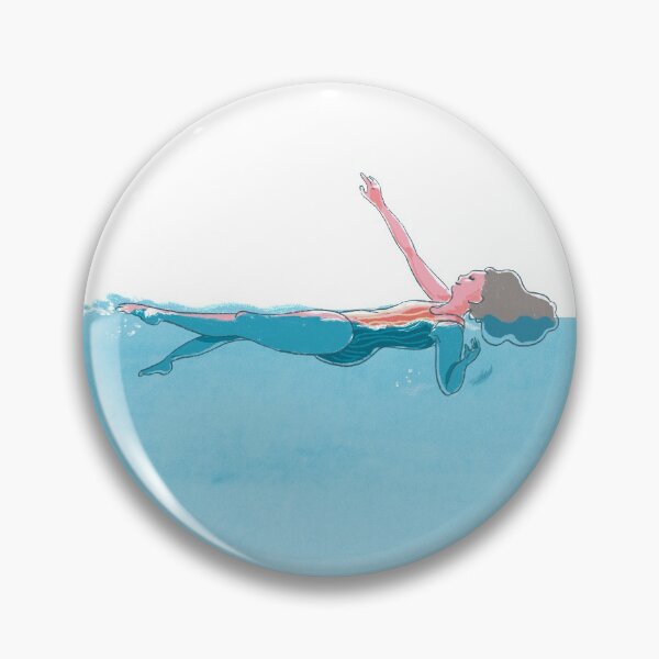 Item preview, Backstroke in the lagoon designed and sold by Dear-Koko.