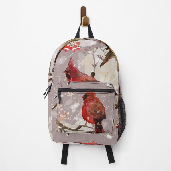 Item preview, winter birds watercolor designed and sold by PointProkopenko.