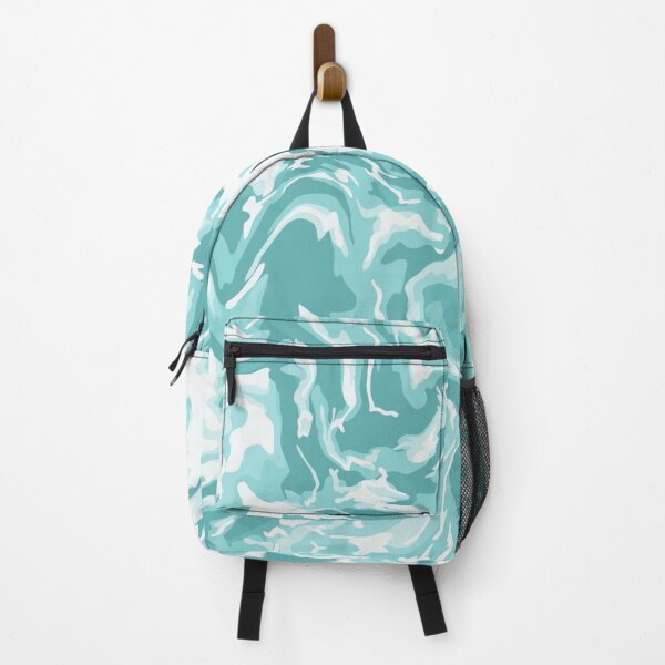 Item preview, Light Teal Ocean Waves Trendy Popular Pattern Aesthetic Summer VSCO Girl designed and sold by sherylwylie.