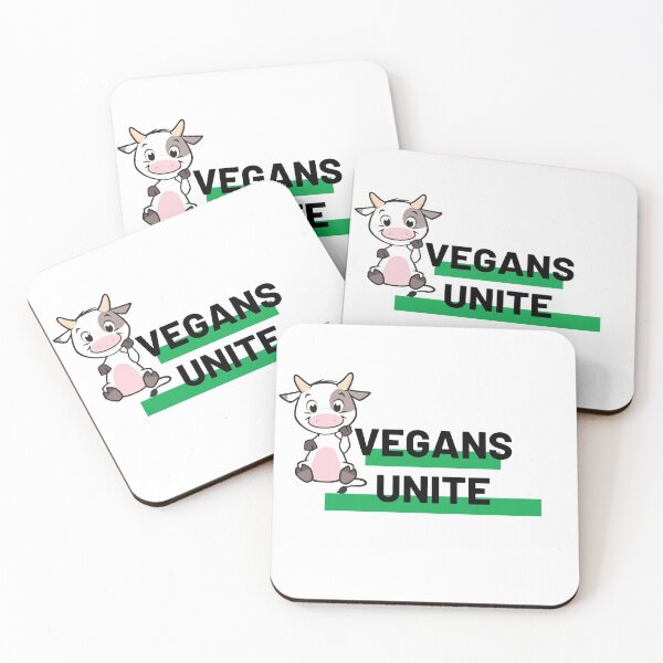 Item preview, Vegans unite 2 designed and sold by VeganChica.
