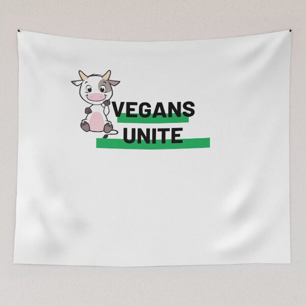 Item preview, Vegans unite 2 designed and sold by VeganChica.