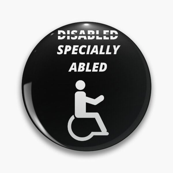 Item preview, Disabled specially abled bold motivating inspiring t-shirt apparel design designed and sold by AnujShah7.