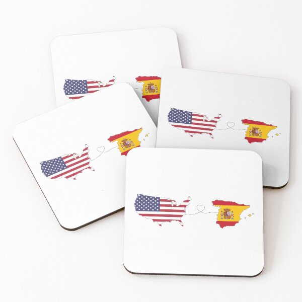 Artikelvorschau, USA - Spanien | Fernliebe entworfen und verkauft von toofardesign.