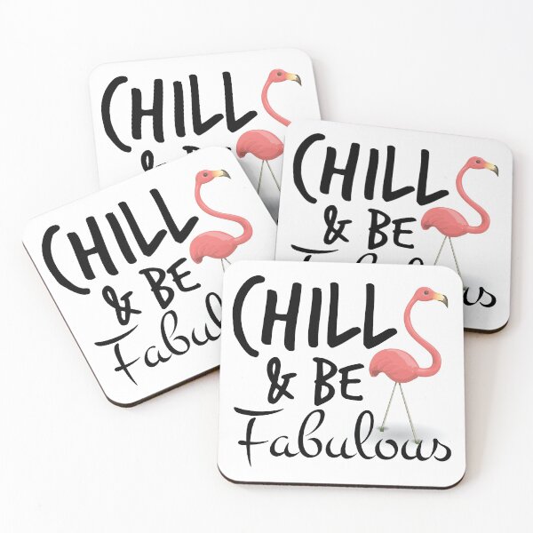Item preview, Chill And Be Fabulous With Flamingo designed and sold by 4AllTimes.